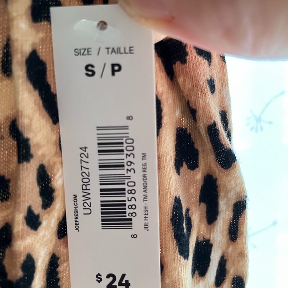 Joe Fresh Animal Print Mini Dress - Picture 7 of 9